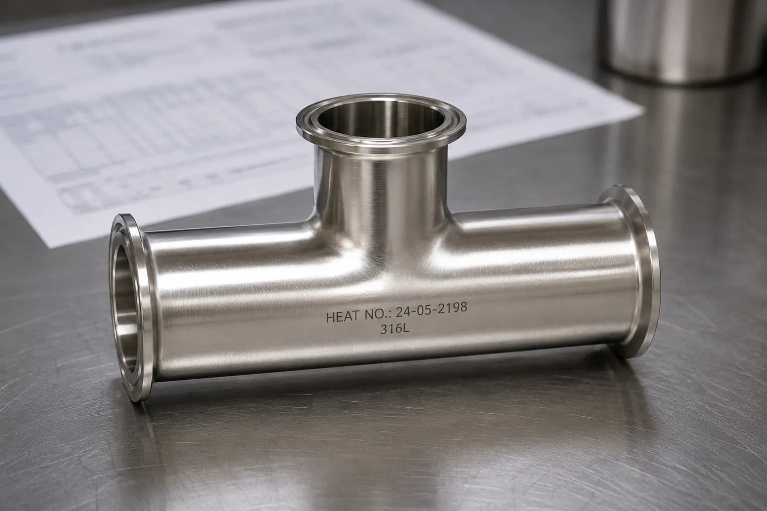 Material traceability and heat-number marking
