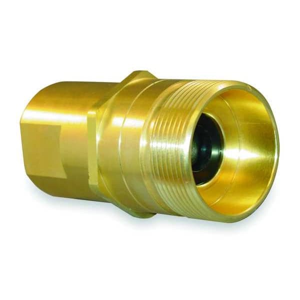 Eaton 5100 — Thread-to-Connect Brass Hydraulic Quick Coupler
