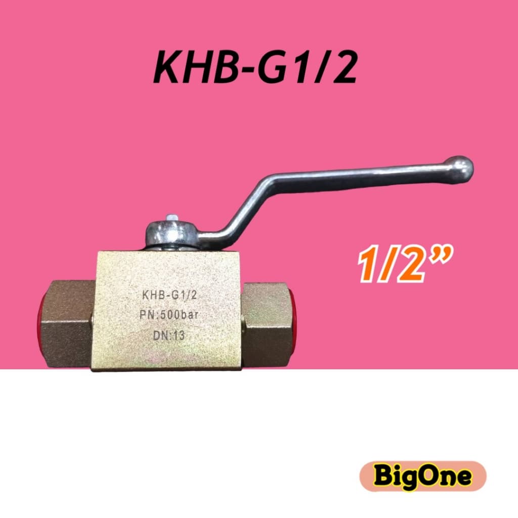 Bosch Rexroth KHB Ball Valve 1/2" G