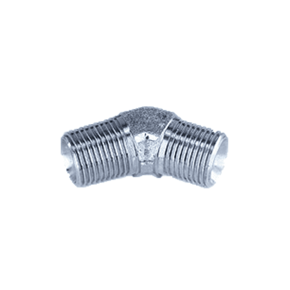 Male Stud 45° Elbow BSPT