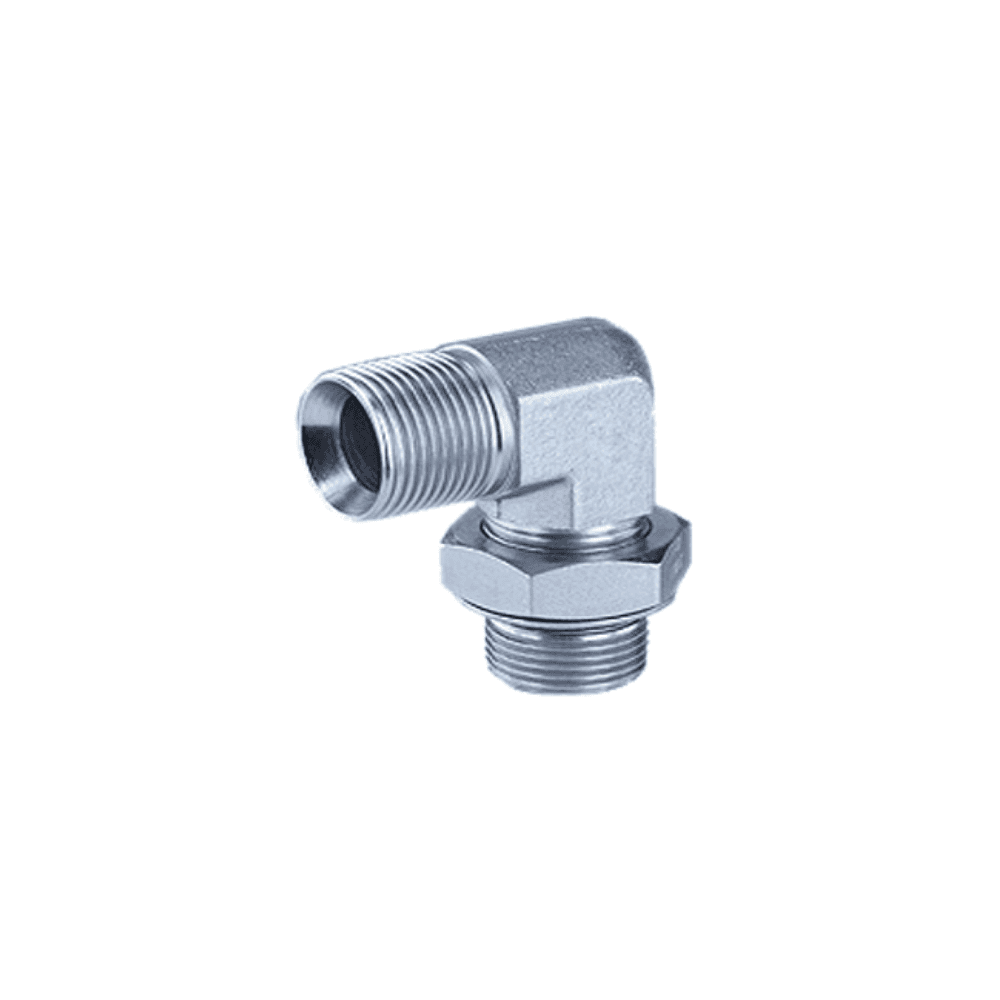 Male Stud Elbow UNF O-Ring