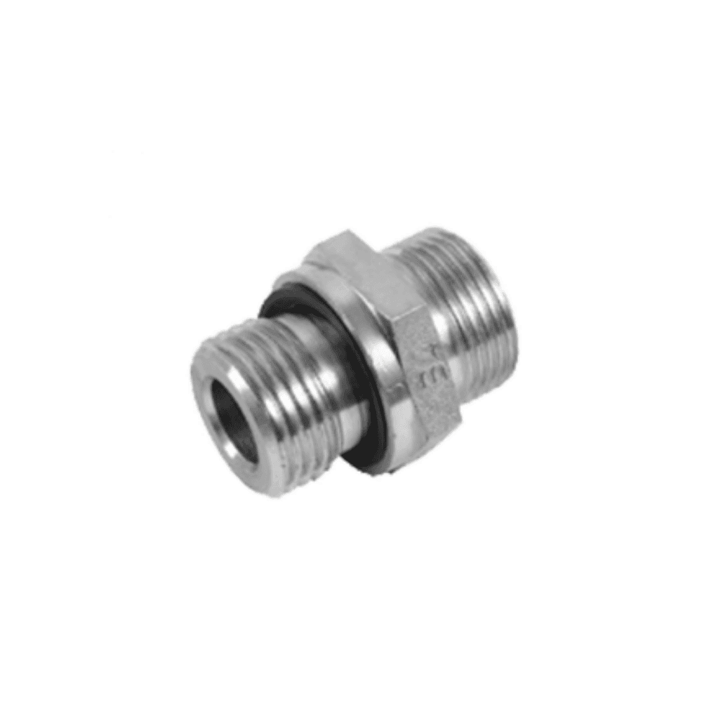 Male Stud Connector Metric with ED Seal