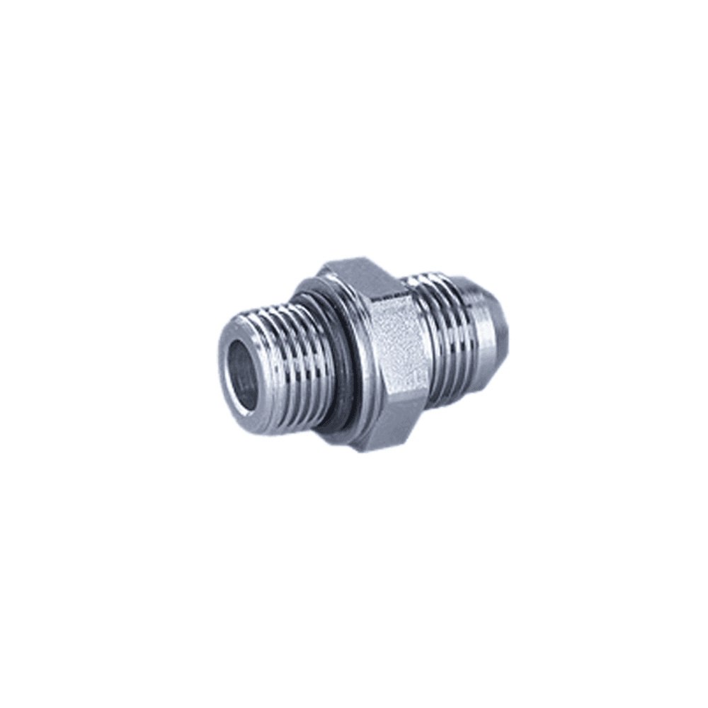 Male Connector m JIC X m Metric Flat with Seal
