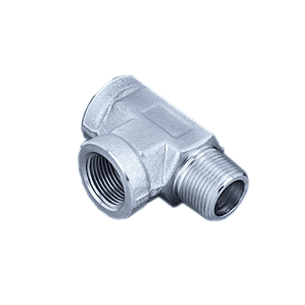 Run Tee Connector f NPT X f NPT X m NPT
