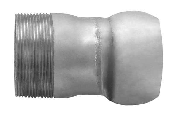 Zinc Plated Steel Male Threaded Male Bauer Type Couplings