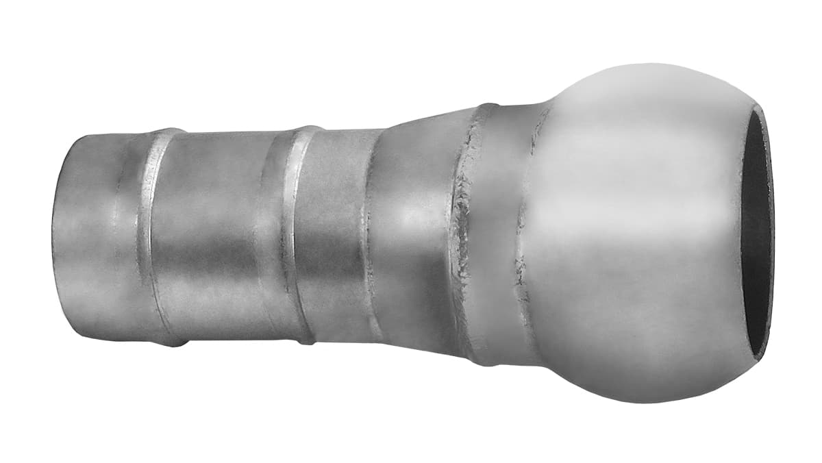 Zinc Plated Steel Hose Shank Bauer Type Male Couplings