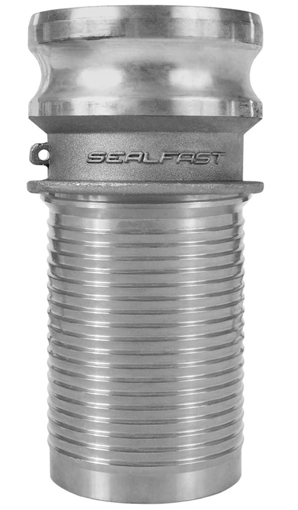 CrimpTEK Type E: Male Adapter × Crimp Shank Cam and Groove Coupling