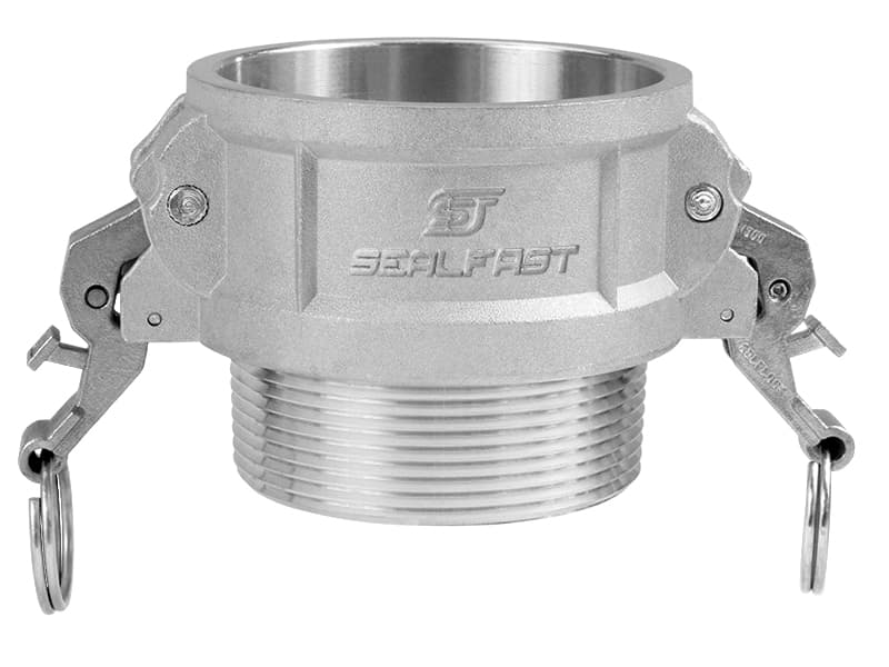 Self-Locking Type B: Female Coupler × Male NPT Self-Locking Cam and Groove Coupling