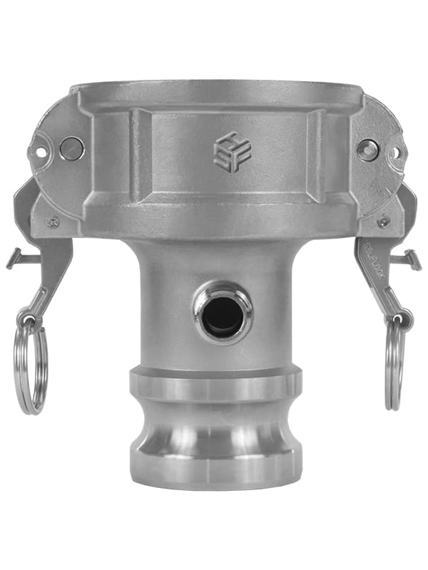 Self-Locking Type DA: Female Coupler × Male Adapter Self-Locking Cam and Groove Coupling