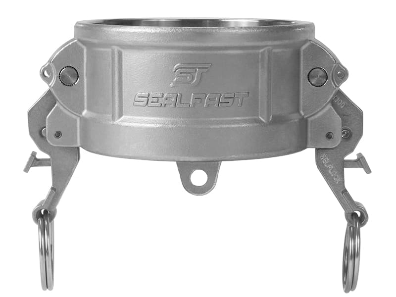 Self-Locking Type DC Stainless Steel Coupler Dust Cap