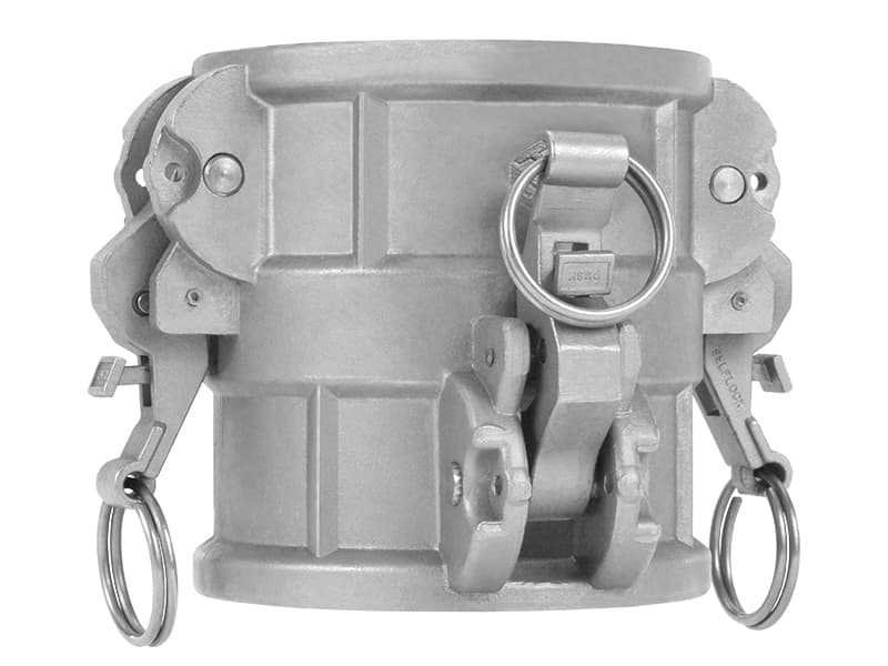 Self-Locking Type DD: Female Coupler × Female Coupler Cam and Groove Coupling