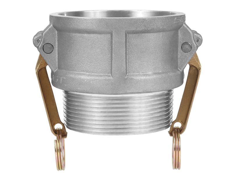 Standard Type B: Female Coupler × Male NPT Cam and Groove Coupling