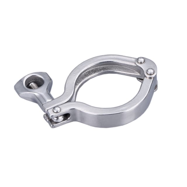 Heavy Duty Double Pin Sanitary Clamp × Cross Hole Wing Nut