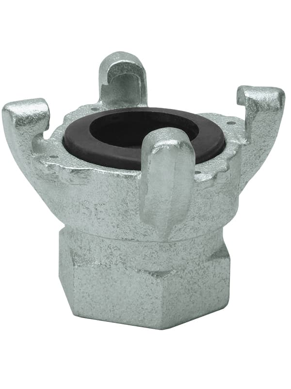 Zinc Plated Iron Four Lug Female NPT Crowfoot Couplings