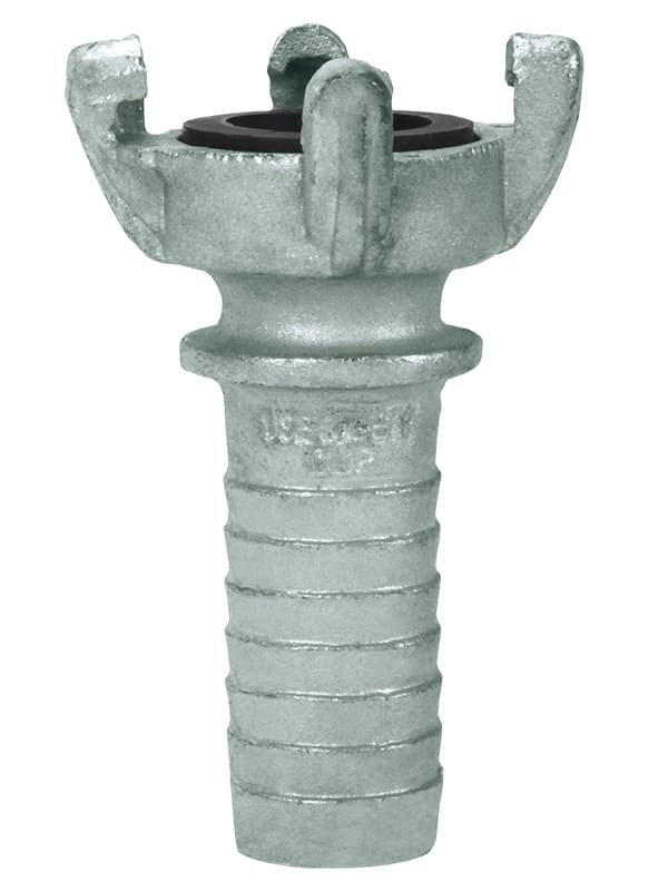 Zinc Plated Iron Four Lug Hose End Crowfoot Couplings