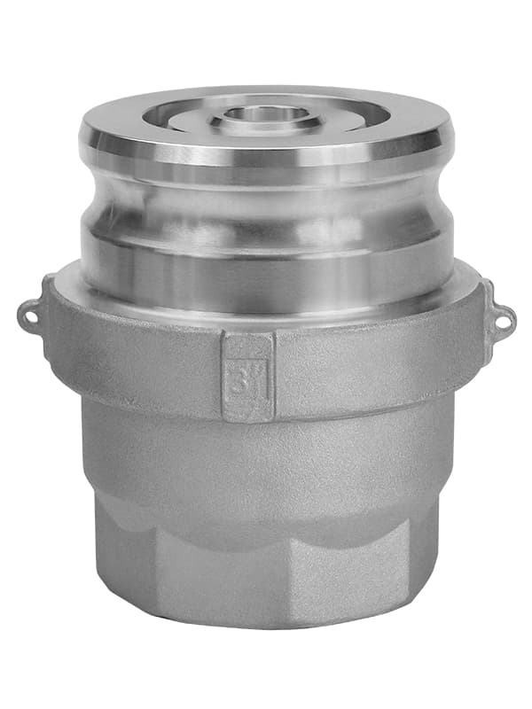 Aluminum PTFE Adapter × Female NPT Dry Disconnect Couplings