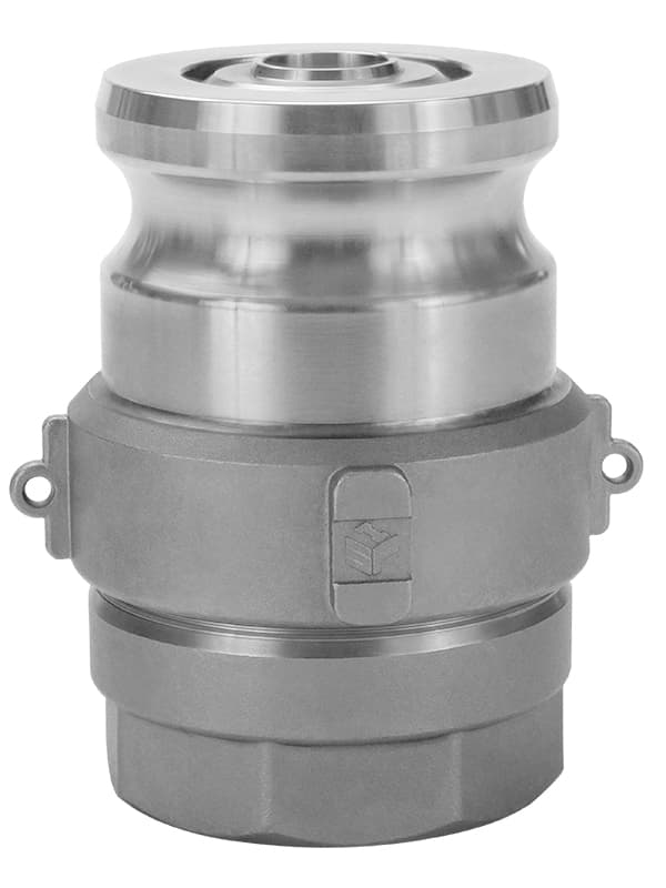 Aluminum Viton Adapter × Female NPT Dry Disconnect Couplings