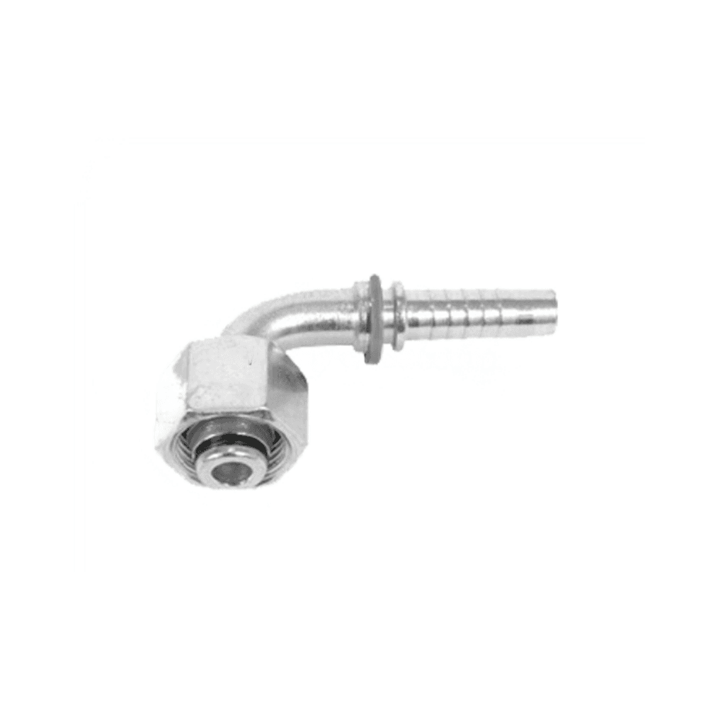 90° Metric Female 24° O-ring Cone (Light Series) Hose Fitting