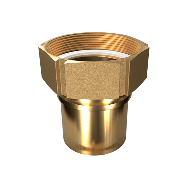 EN 14420-5 GI Fitting — Brass, Smooth Tail