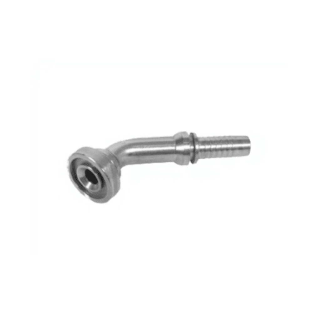 SAE Code 61 Flange Head 45° Elbow Crimp Fitting for Spiral Hose