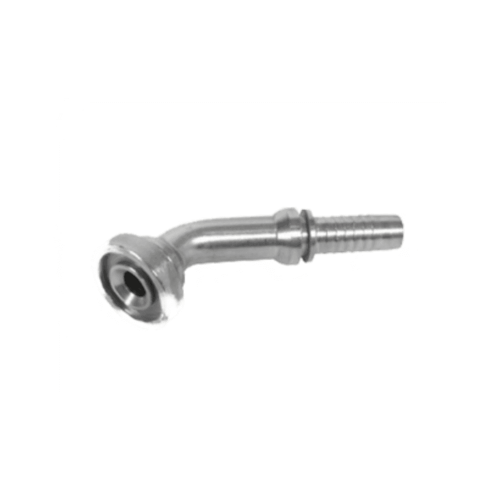 SAE Code 62 Flange Head 45° Elbow Crimp Fitting for Braided Hose