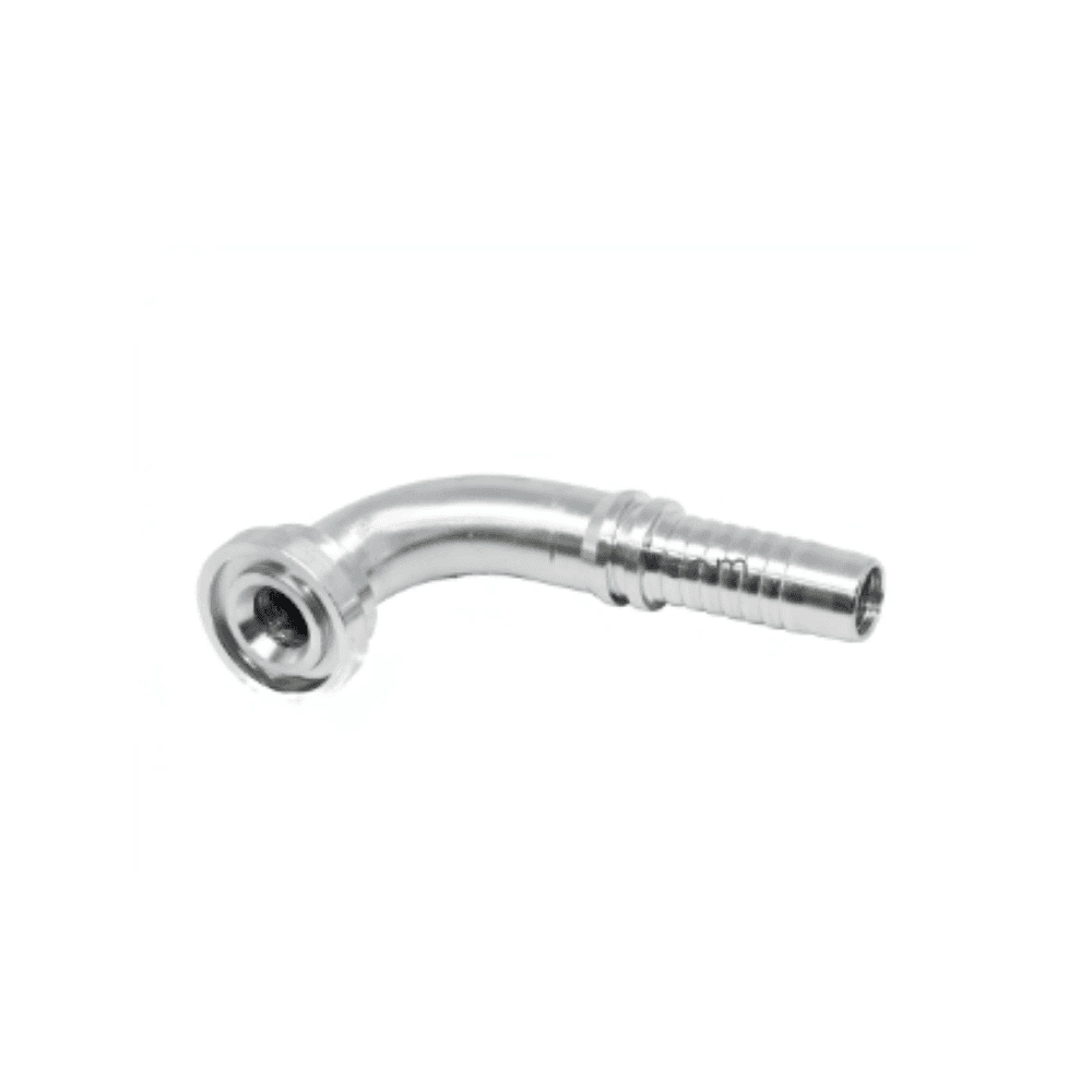 SAE Code 62 Flange Head 90° Elbow Crimp Fitting for Braided Hose