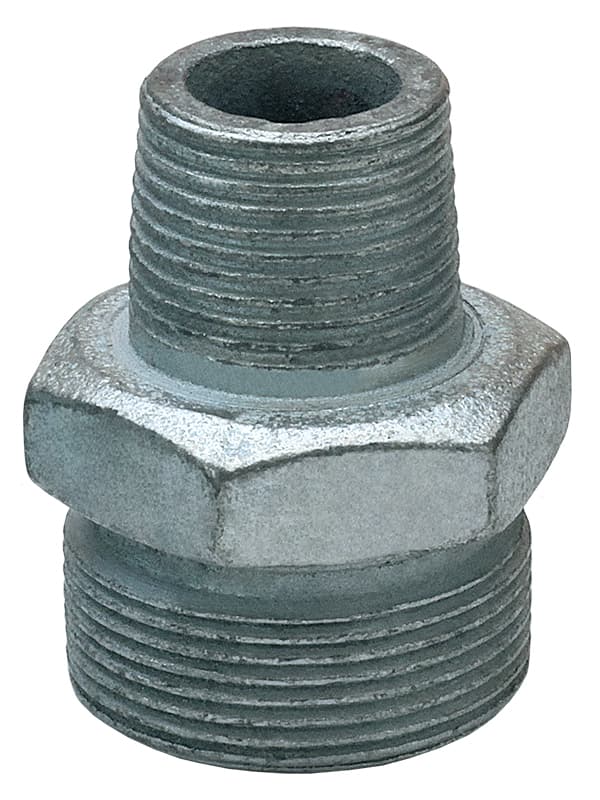 Plated Iron Ground Joint Male Spud