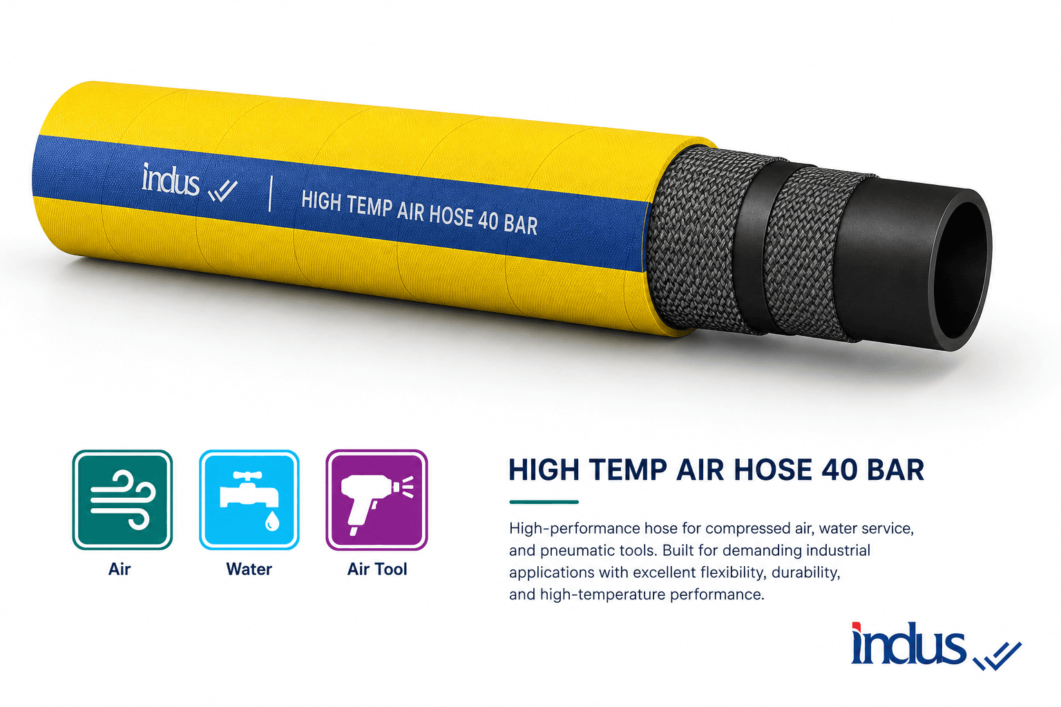High Temperature Air Hose 40 Bar