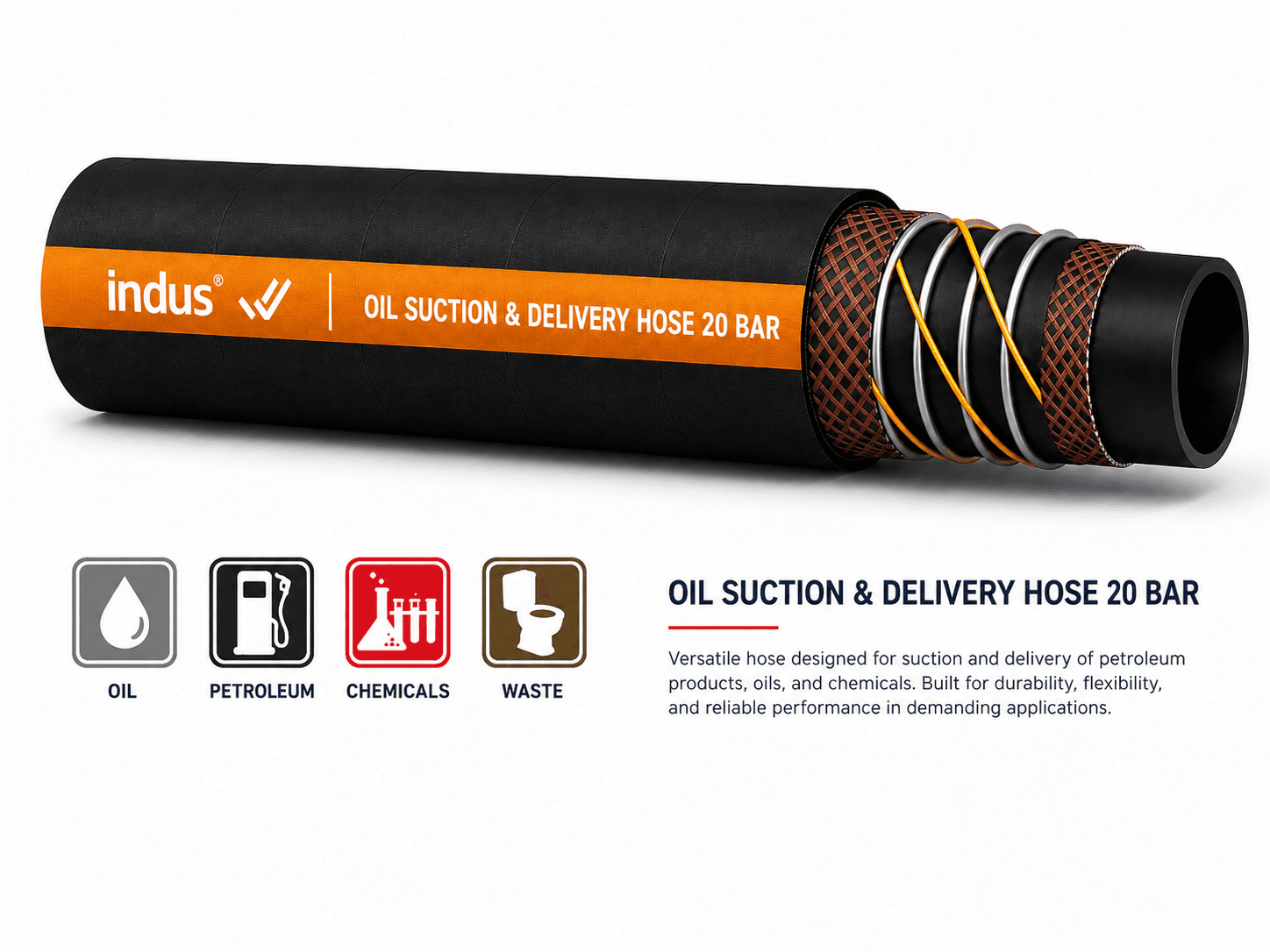 Oil Suction & Delivery Hose 20 Bar