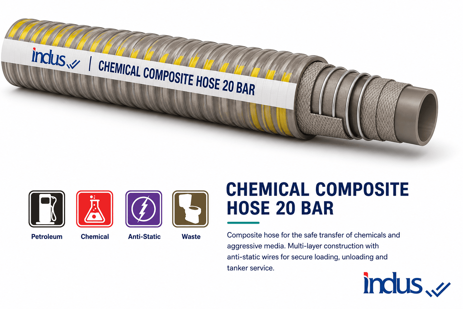 Chemical Composite Hose 20 Bar