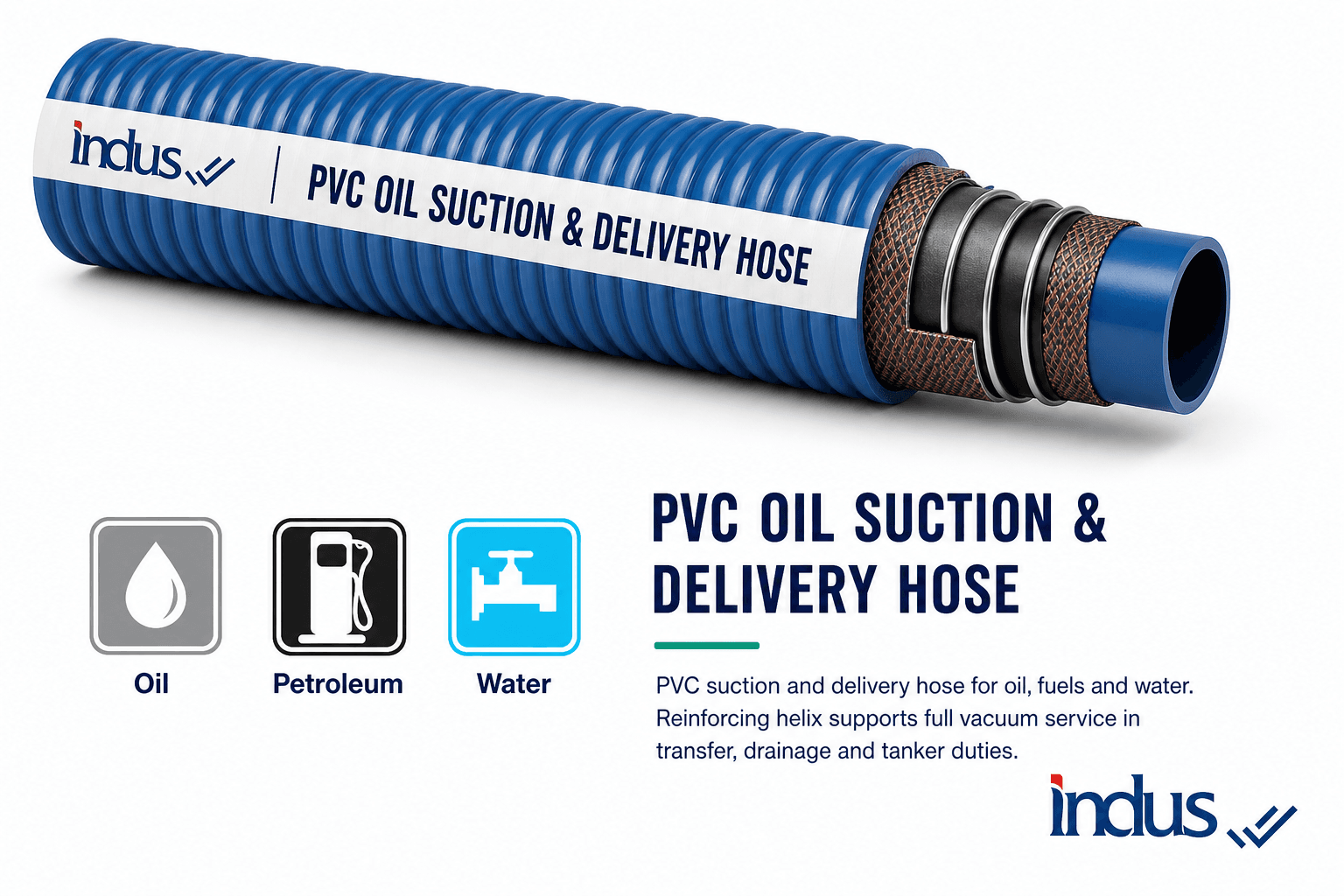 PVC Oil Suction & Delivery Hose