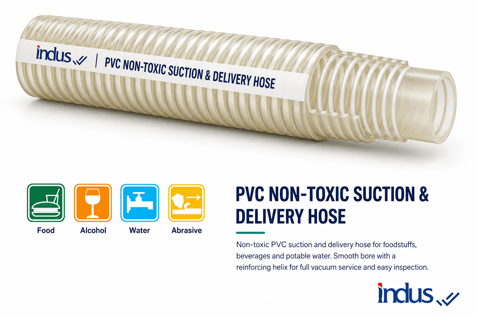 PVC Non Toxic Suction & Delivery Hose