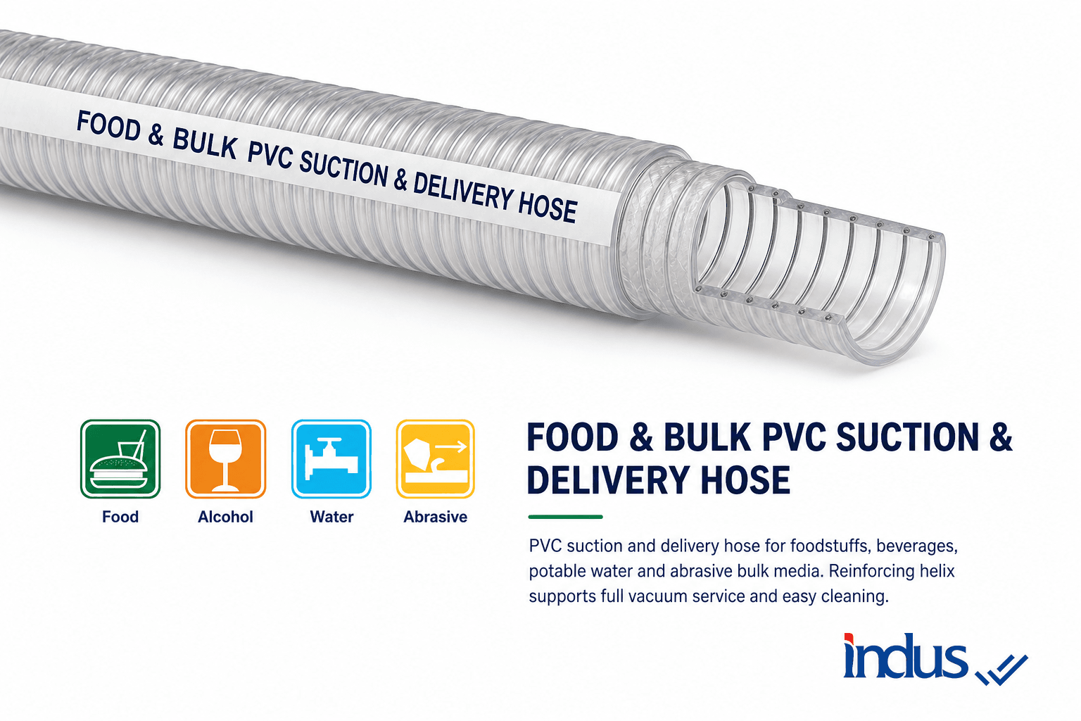 Food & Bulk PVC Suction & Delivery Hose