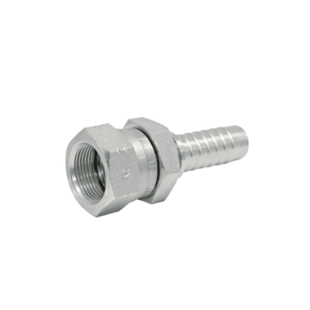 JIC Female 37° Cone Double Hex Hose Fitting