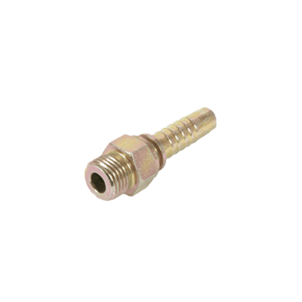 SAE O-Ring Boss Male Crimp Fitting for Braided Hose
