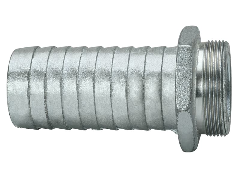 Steel Long Shank Male Hose Nipple