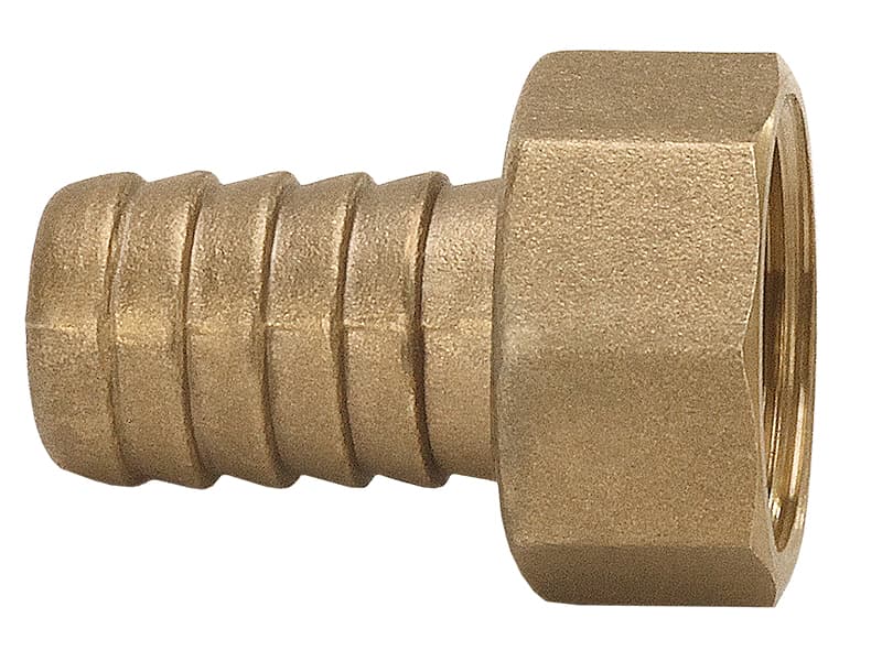 Brass Short Shank Female Hose Nipple