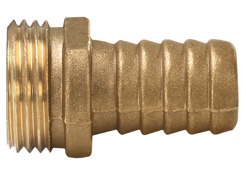 Brass Short Shank Male Hose Nipple
