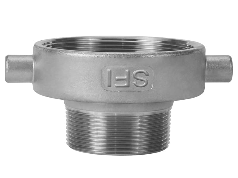 Reducer / Increaser: 316SS Female NPSM × Male NPT Thread Reducer Fittings
