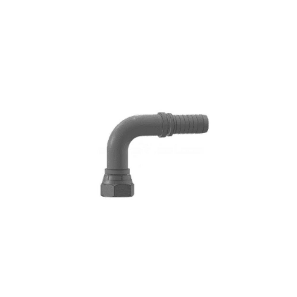BSP swivel female 60° cone with o-ring (90º elbow)