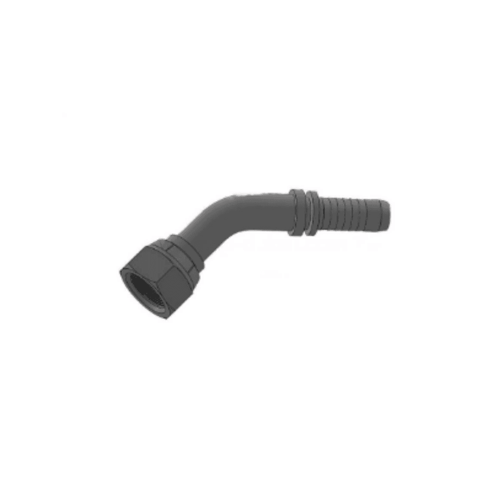 BSP swivel female 60° cone (45º elbow)