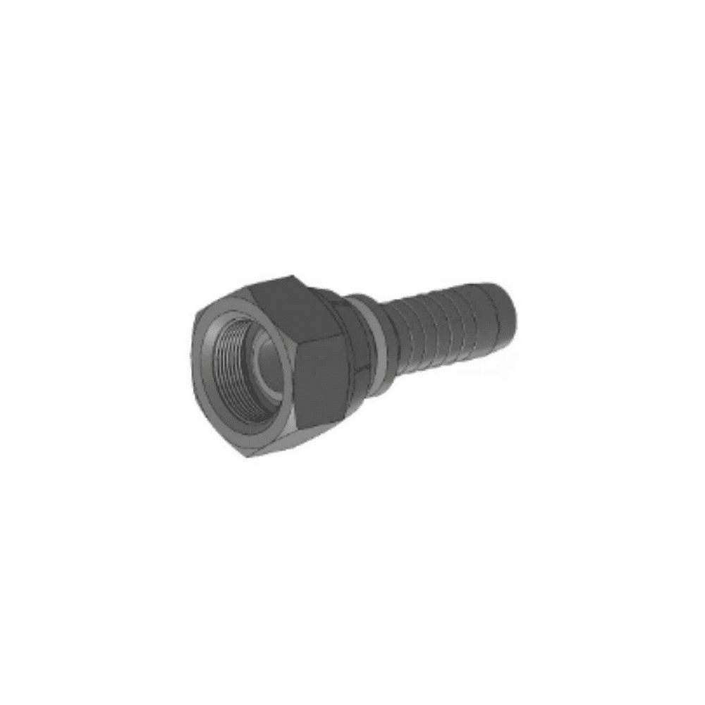 BSP swivel female 60° cone with o-ring