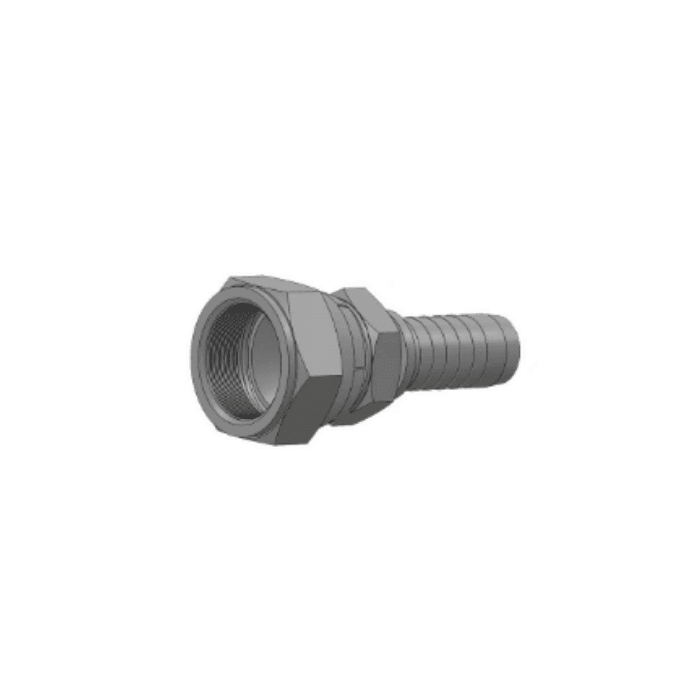 Double hexagonal JIC 37º swivel female