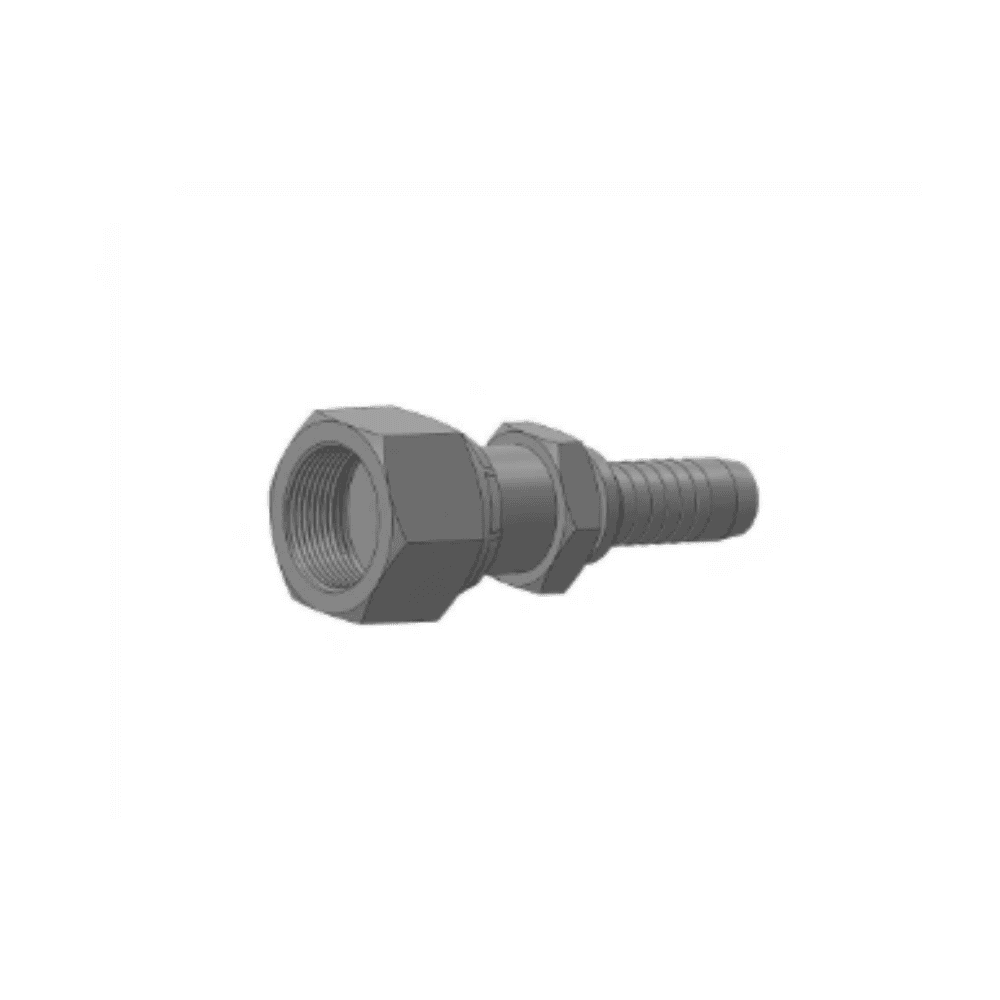 Double hexagonal ORFS swivel female straight