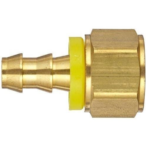 Brass Push-Lock Hose Barb × NPT Female, catalogue photo