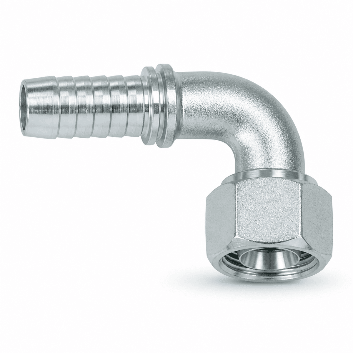 90° Metric Female 24° Cone (Heavy Series) Hose Fitting