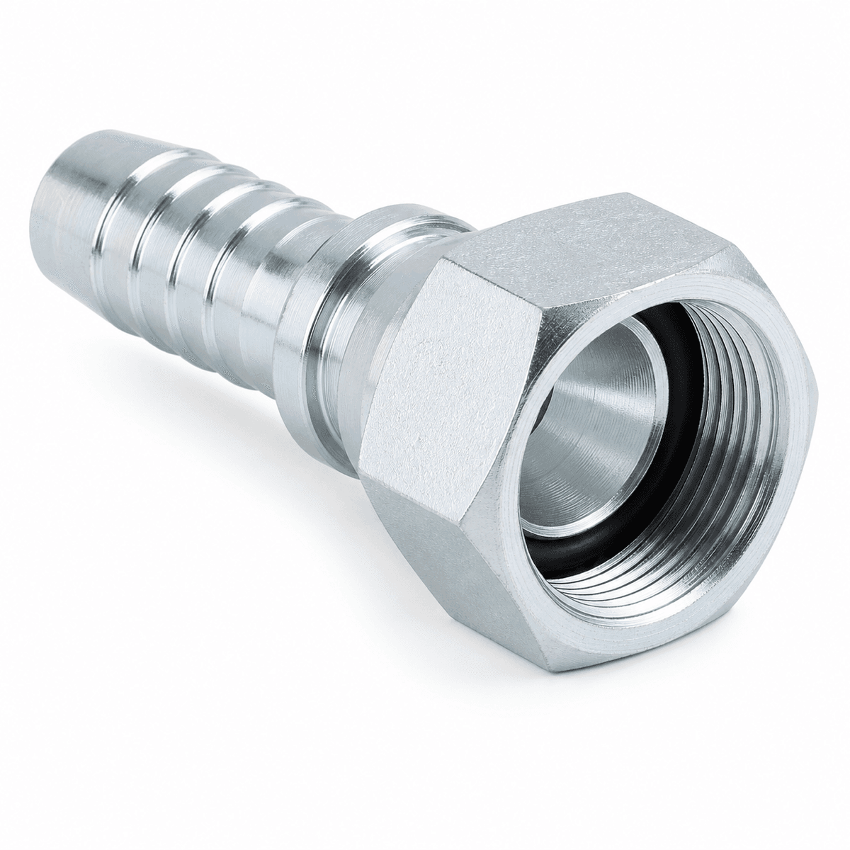 Metric Female 24° O-ring Cone (Heavy Series) Hose Fitting
