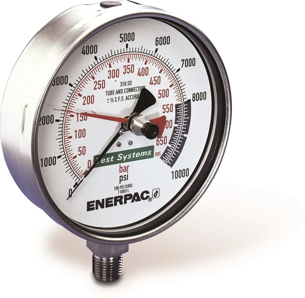 Enerpac T-6000 Test System Gauges, view 1
