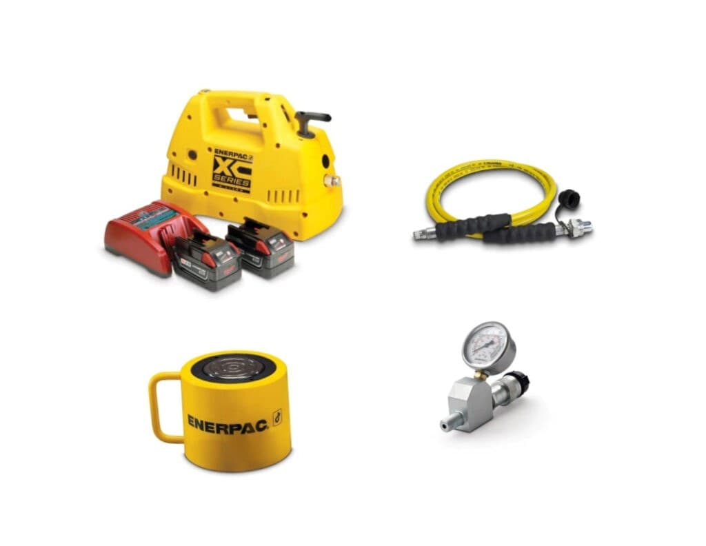 Enerpac SCL Low-Height Cylinder and Pump Sets, view 1