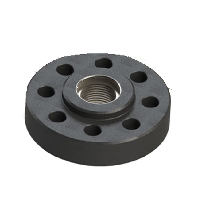 Black API 6BX 15K threaded companion flange